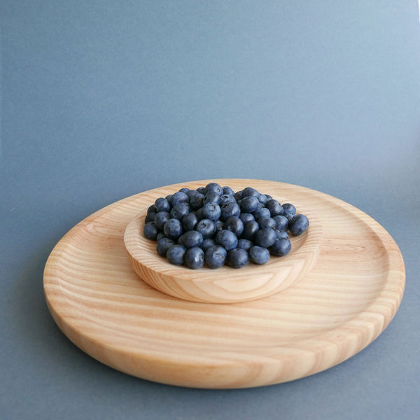 Small Wood Plate